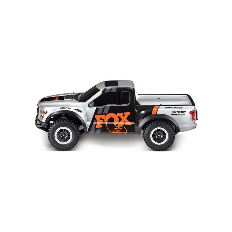 Traxxas Ford Raptor F-150 Fox – 4x2 Brushed avec accus / chargeur