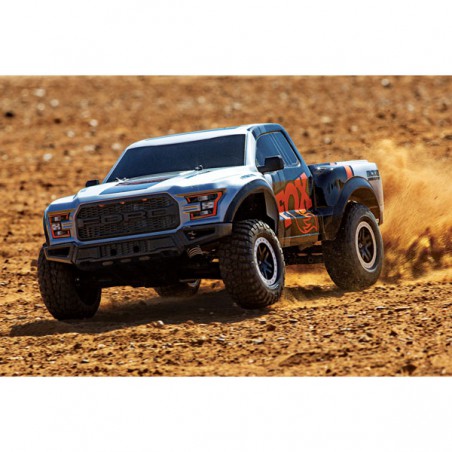 Traxxas Ford Raptor F-150 Fox – 4x2 Brushed avec accus / chargeur