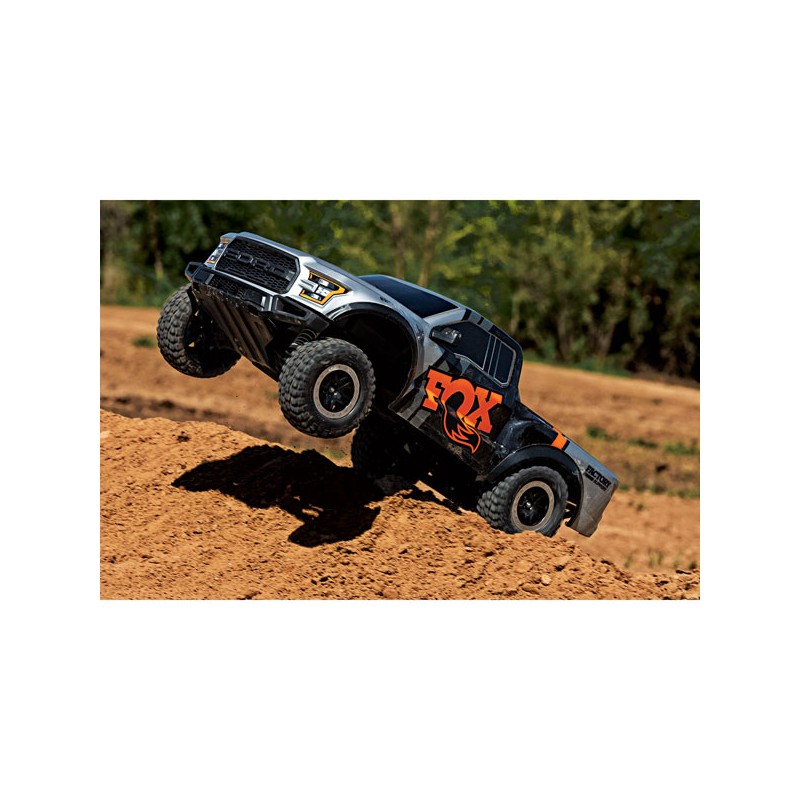 Traxxas Ford Raptor F-150 Fox – 4x2 Brushed avec accus / chargeur