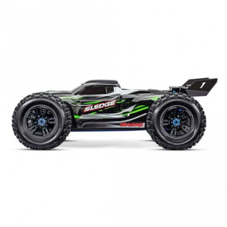 Traxxas SLEDGE 4×4 BRUSHLESS Green Laser