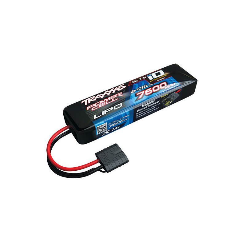 LIPO 7,4V 7600MAH 2S 25C - iD