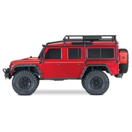 TRAXXAS LAND ROVER DEFENDER TRX-4 ROUGE