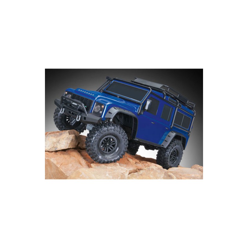 TRAXXAS LAND ROVER DEFENDER TRX-4 BLEU