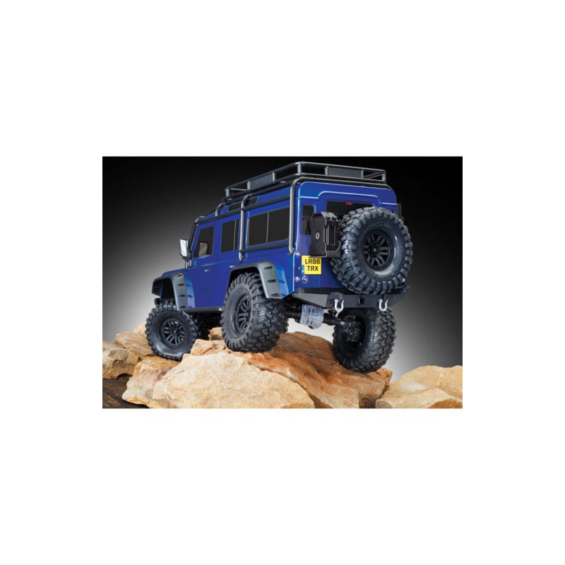 TRAXXAS LAND ROVER DEFENDER TRX-4 BLEU
