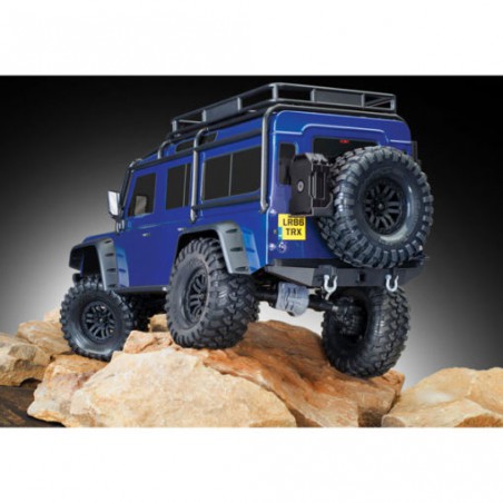 TRAXXAS LAND ROVER DEFENDER TRX-4 BLEU