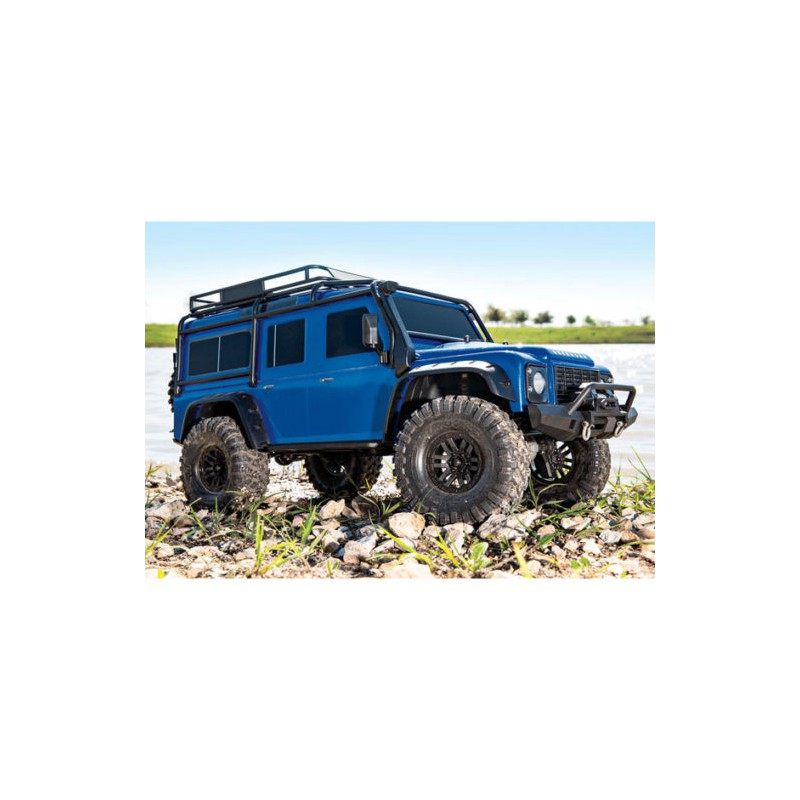 TRAXXAS LAND ROVER DEFENDER TRX-4 BLEU