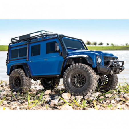 TRAXXAS LAND ROVER DEFENDER TRX-4 BLEU