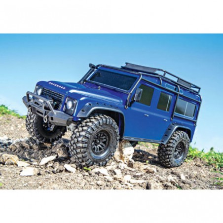 TRAXXAS LAND ROVER DEFENDER TRX-4 BLEU